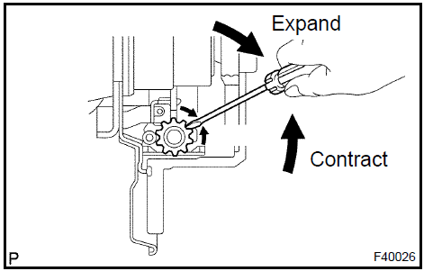 Toyota Camry: Parking brake assy - Parking brake